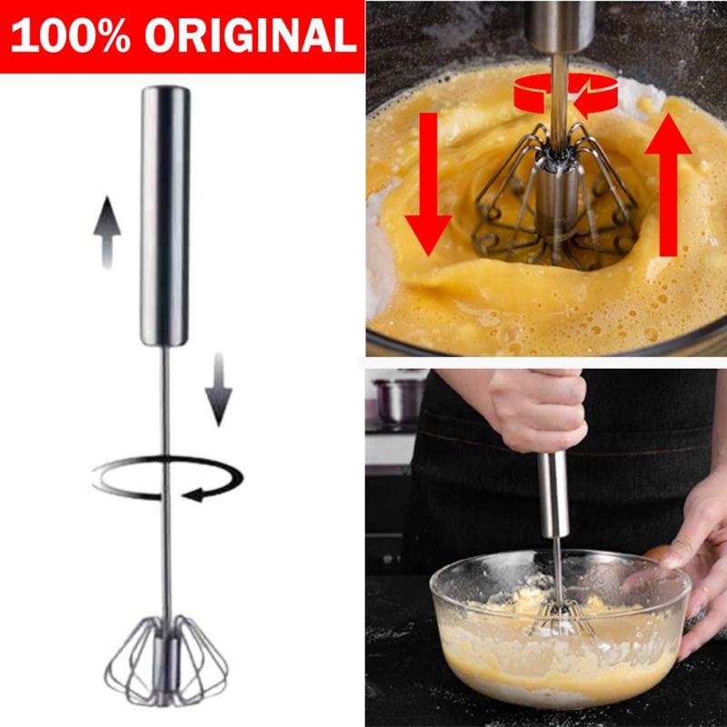 Semi Automatic milk frother egg whisk beater hand Whisker blender handheld mixer frother coffee maker hand mixer stirrer egg whisker coffee whisker hand push beater whisker kitchen utensil hand push whisk blender beater whisker for blending whisking