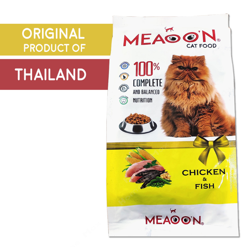 Meaoon Adult Cat Food, Chicken & Fish, 400gm