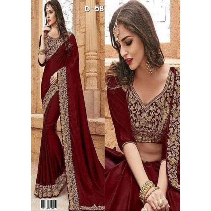 Stylish Indian Chiffon Saree