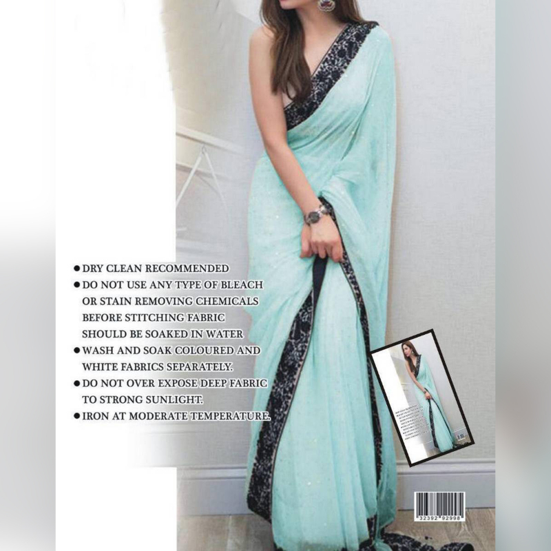 Bridal Chiffon Saree For Women