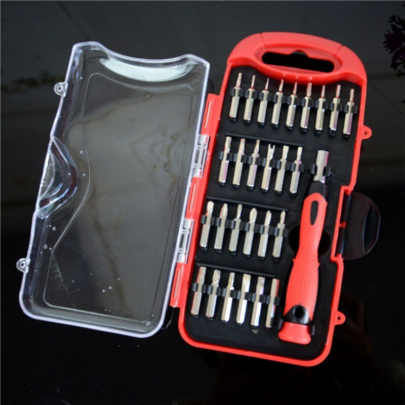 29 Pcs Precision Screwdriver Set Multifunction Screwdriver Set combination Home purpose hardware tools Screw driver Set with carrying case