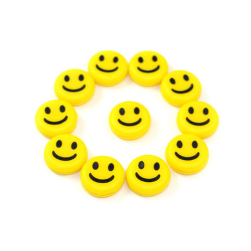 Tennis Racket Silicone Vibration Dampeners Smile Face Shock Absorber Fit in Your Racket String