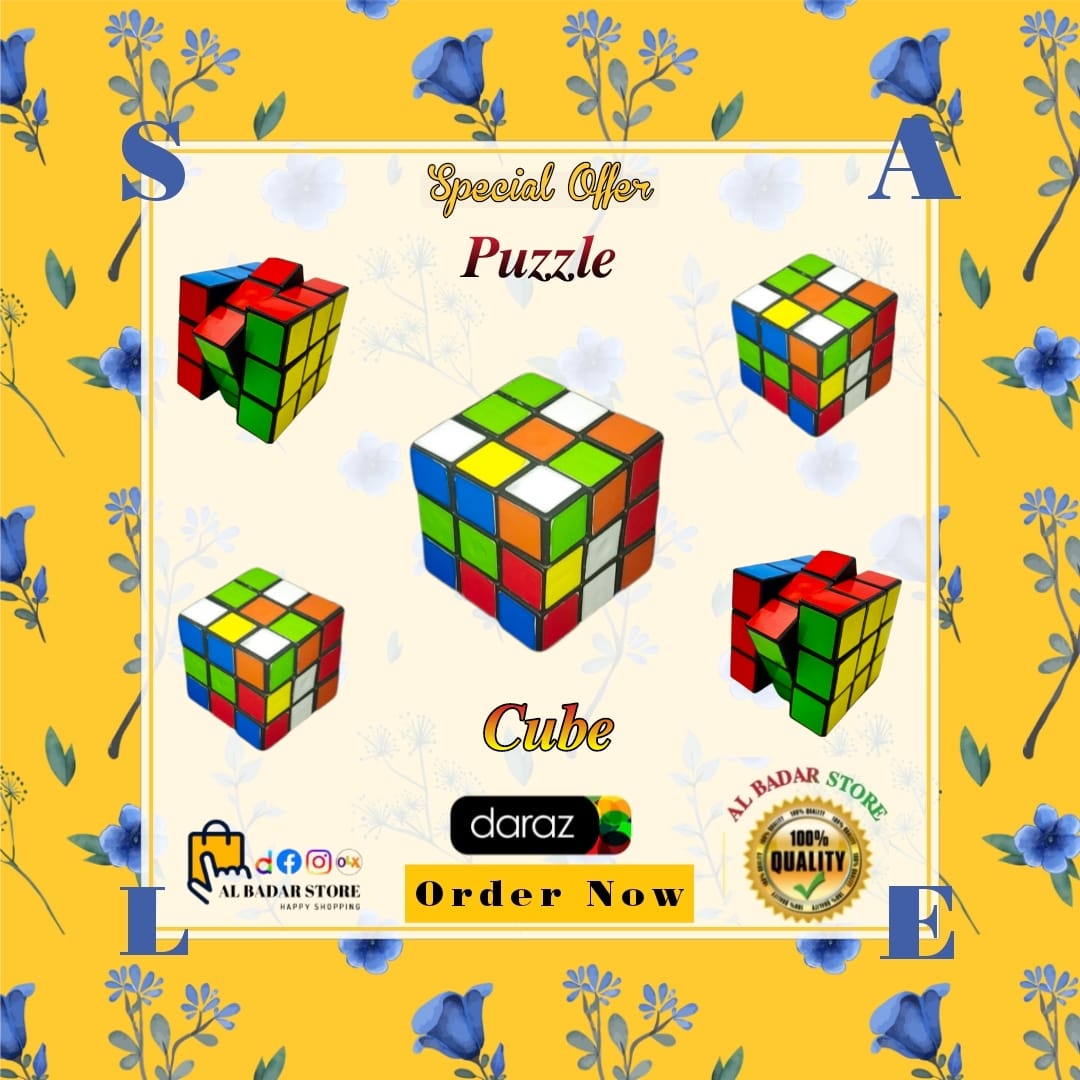 Rubik's Cube - Multicolor Cube Puzzle