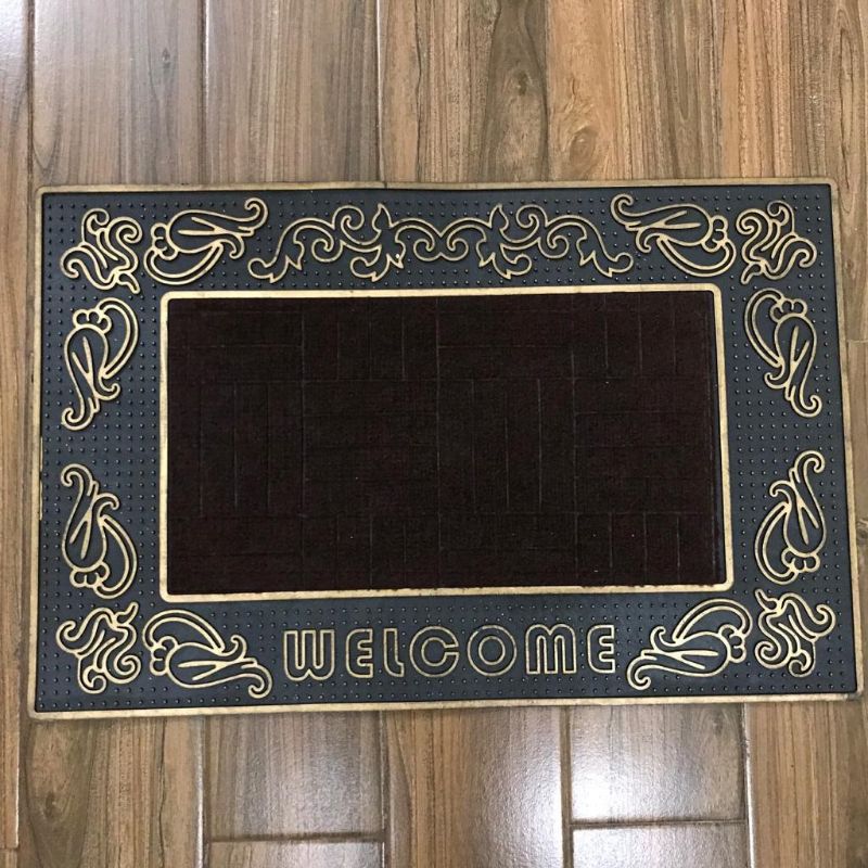 Al Ferash Welcome Entrance Mats | Anti Slip Plastic Waterproof Mat 26 x 16 Inches