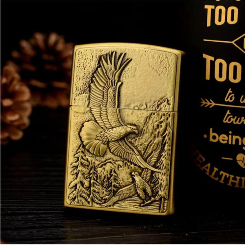 unique style lighter with lighter Fluid oil -1