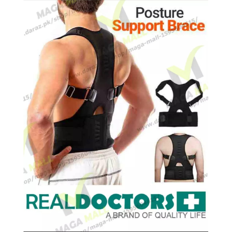 Hot Sale Real Doctor Posture Corrector, Shoulder Back Support Belt Men and Women Brace Support Device for Neck Pain Relief, Improve Bad Posture Chest Belt Posture Corrector