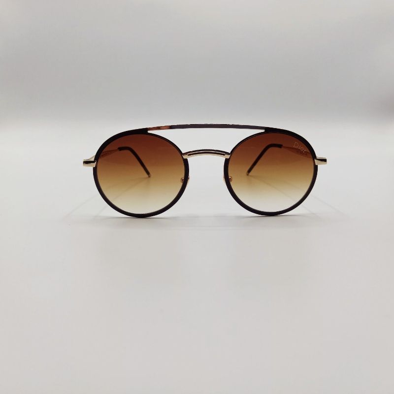 DI-OR BROWN GOLDEN MEN SUNGLASSES