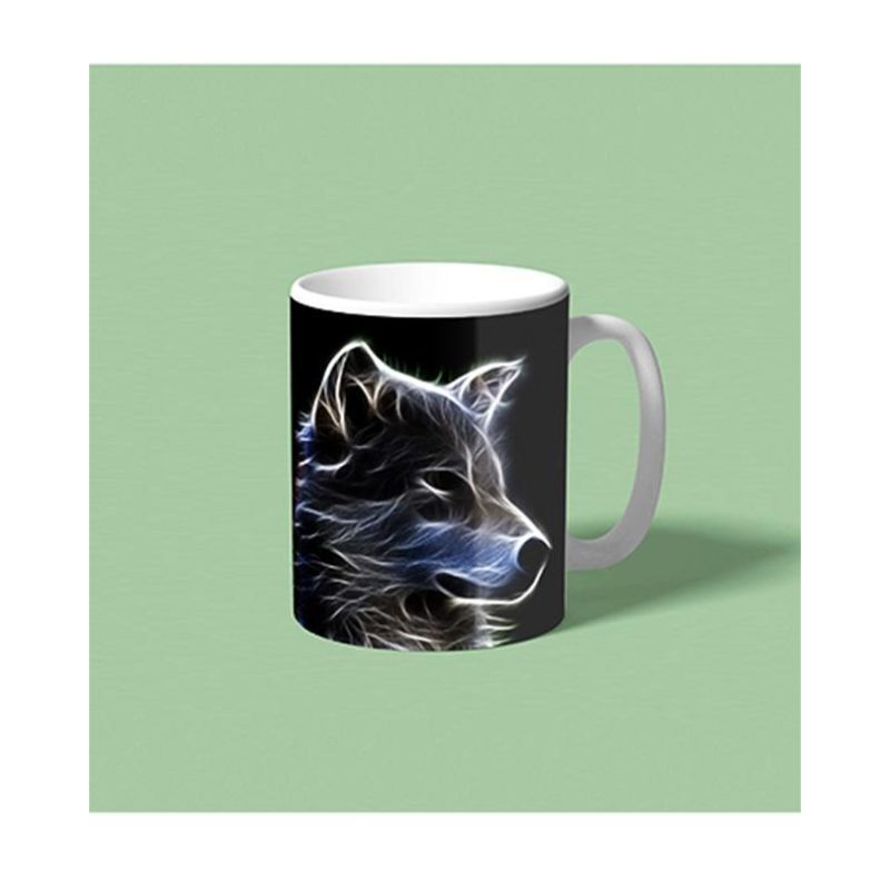 Neon Wolf Coffee & Tea Mug