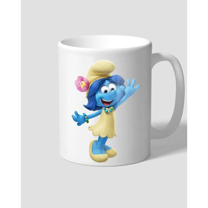 Blossom Smurfs The Lost Village Ceramic Mug