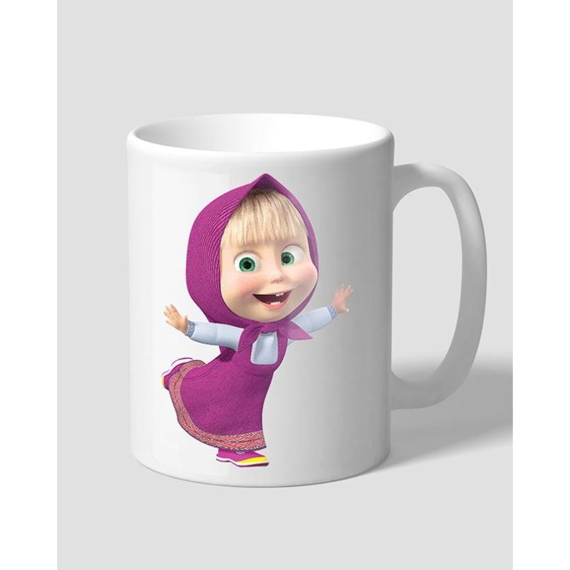 Masha in happy mood Ceramic Mug