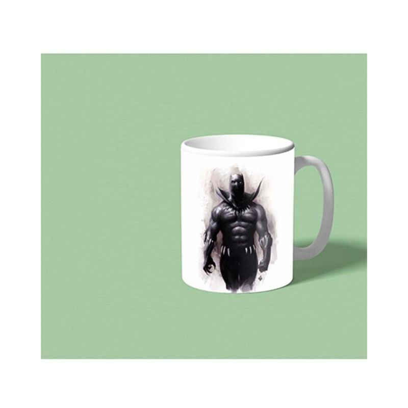 Black Panther With Cape Coffee & Tea Mug