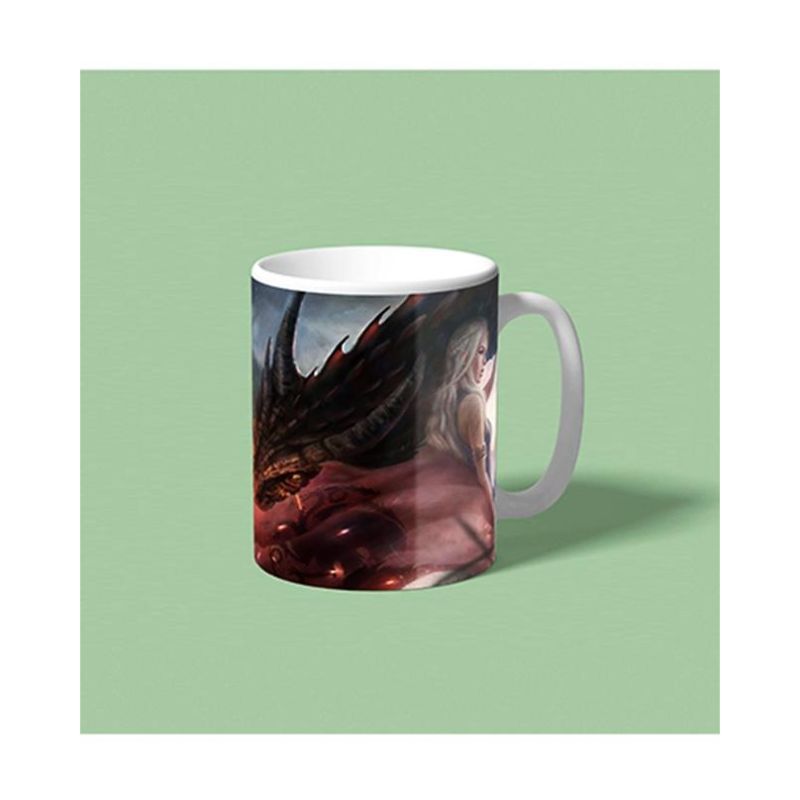 Khaleesi With Dragon Coffee & Tea Mug