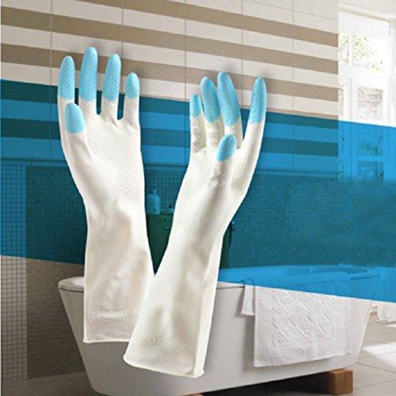 Dish washing Kitchen Glove, Long Sleeve Thin Latex Working, Painting, Gardening Gloves, Pet Care