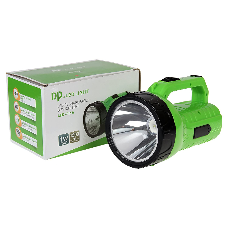 DP 711A 1-Watt LED Jug Search Light (Multicolour)