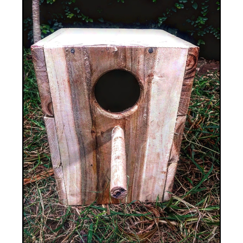 Best Quality KEEKER Wood Breeding box for love birds (Keeker Ki Lakri)