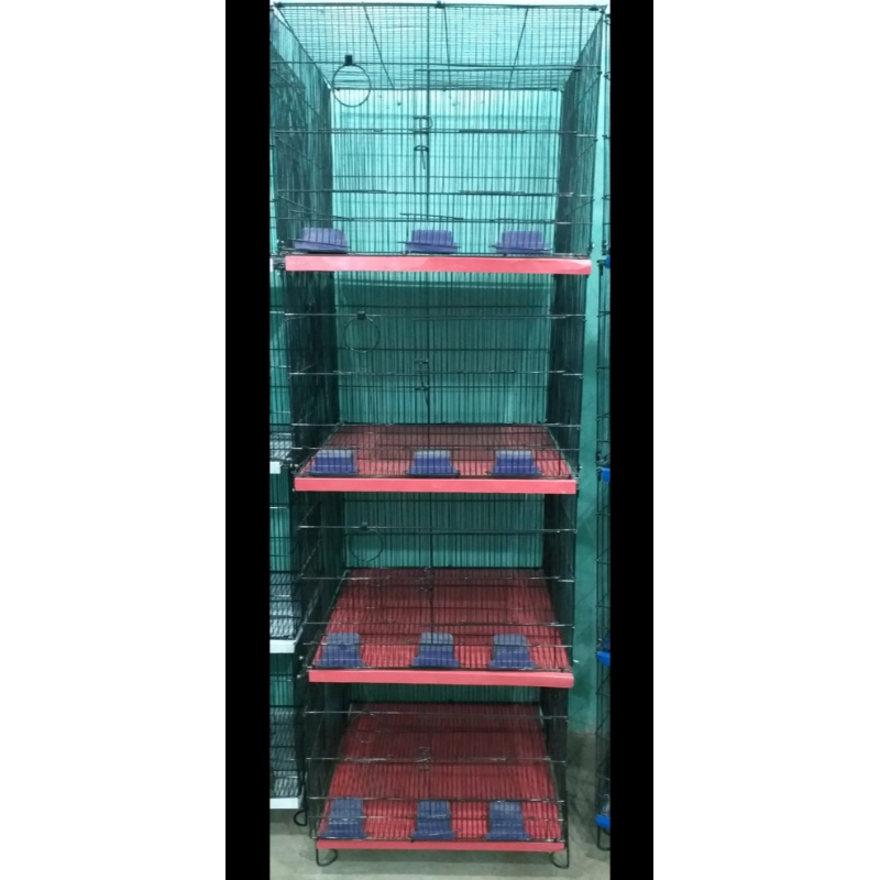 4 Portion Folding Cage Size per portion 2ftx1.5ftx1.5ft