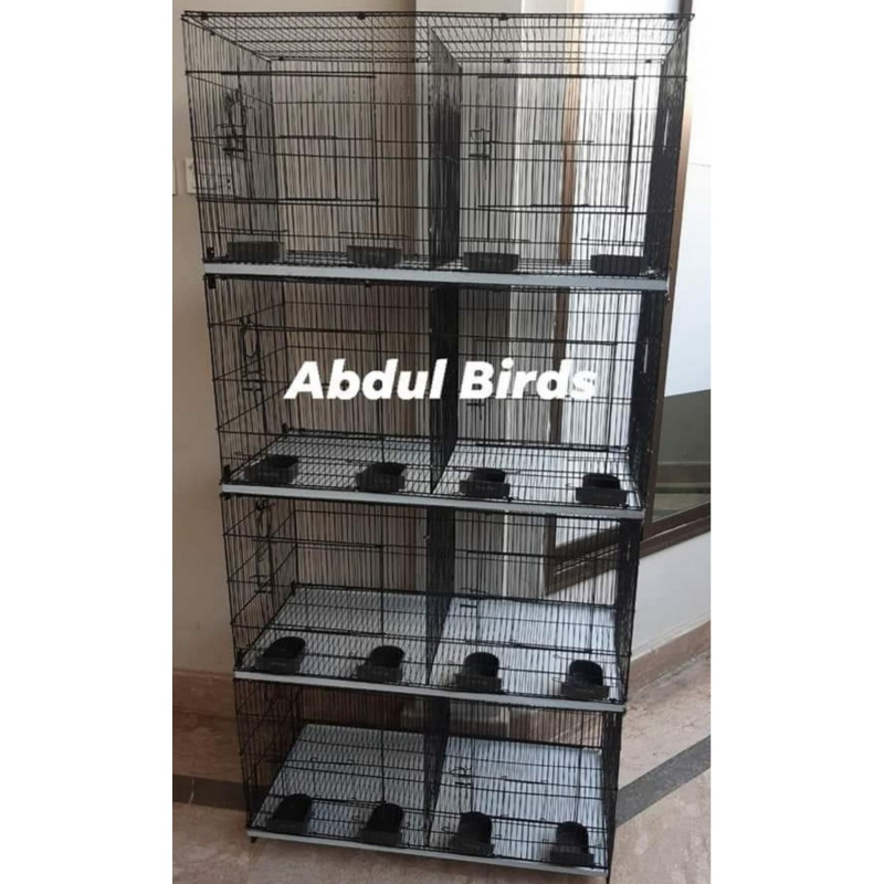 8 portion Folding Cage Best quality from Abdul Birds Multan Same as shown