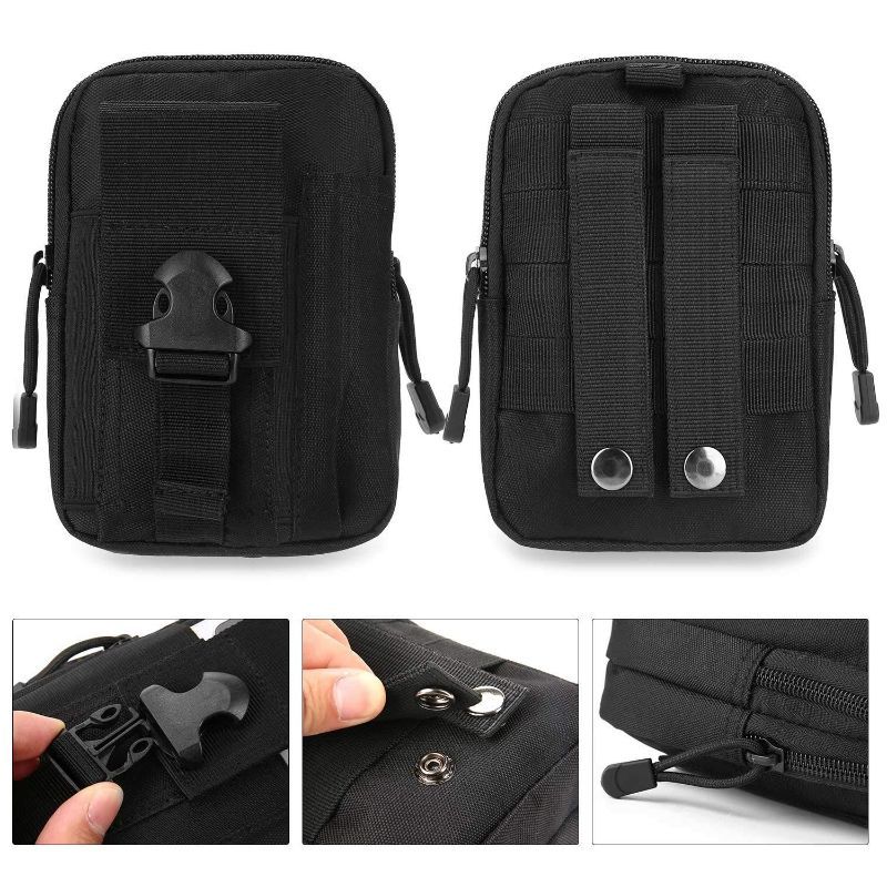 Waist Bags Waterproof Men Outdoor Sport Casual Waist  Small Bags Pouch