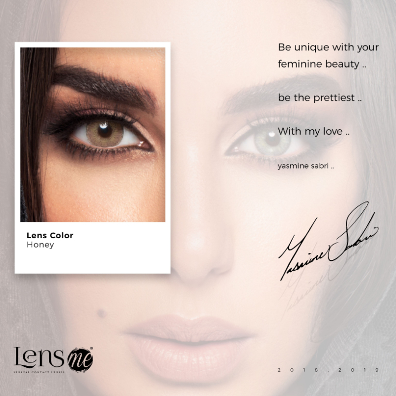 Lensme Honey, Color Contact Lenses with Kit