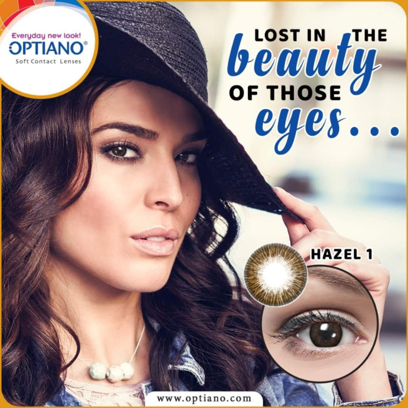 Color Contact Lenses Hazel Premium Quality Branded with Free Kit