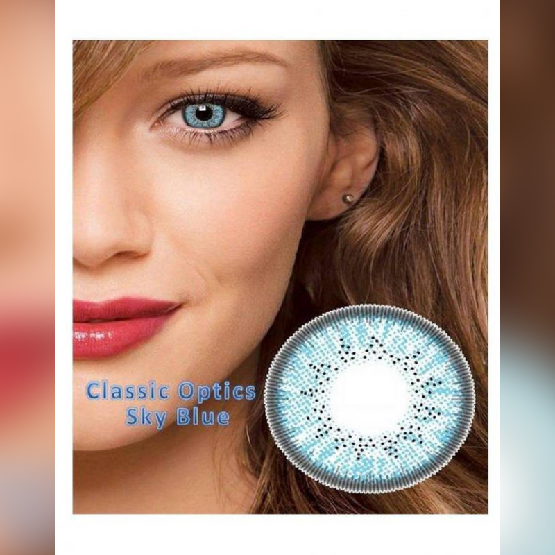 DAILY WEAR Sky Blue Double shade Contact Lenses-US Vision
