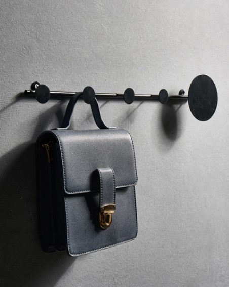 1pc Black Hook Wall Hanging Hanger Creative Iron Wall Hook