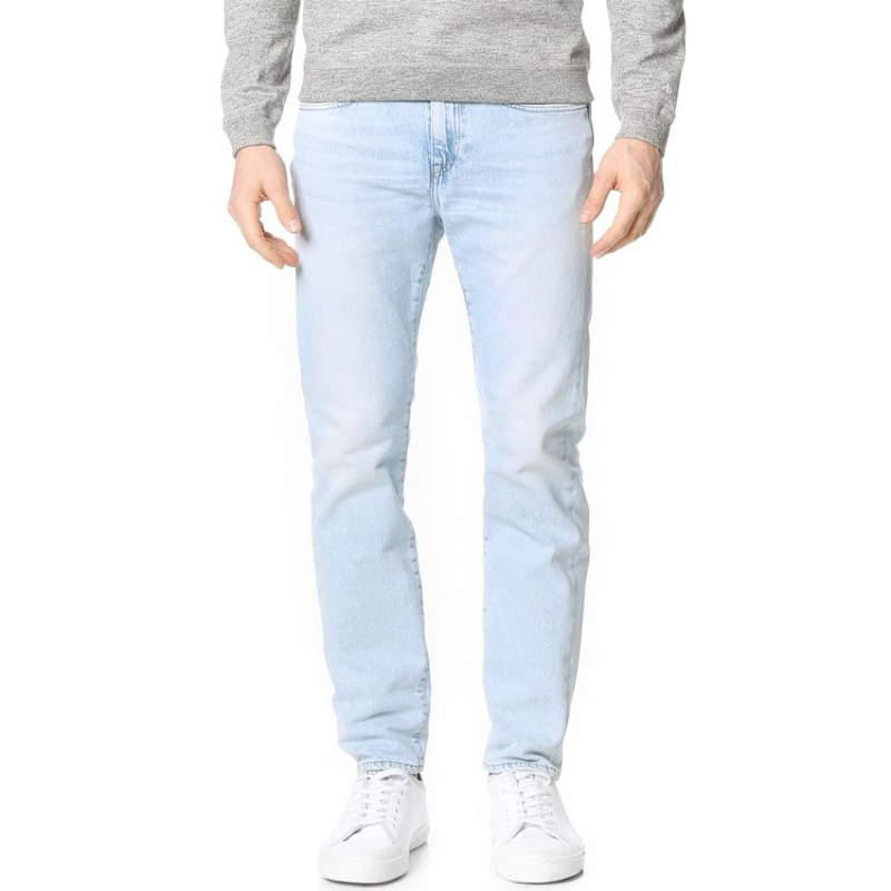 Stylish Jeans Ice Blue For Men