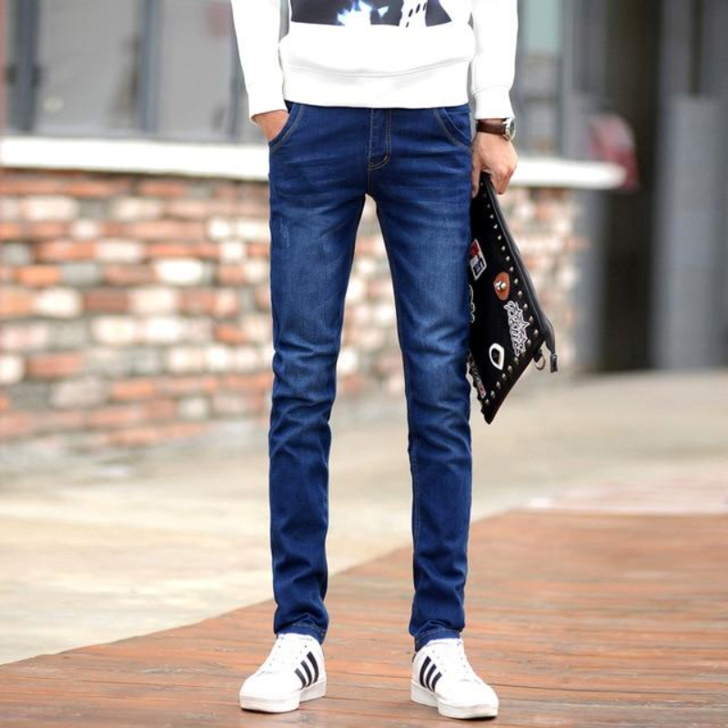 Dark Blue Jeans Pants For Men