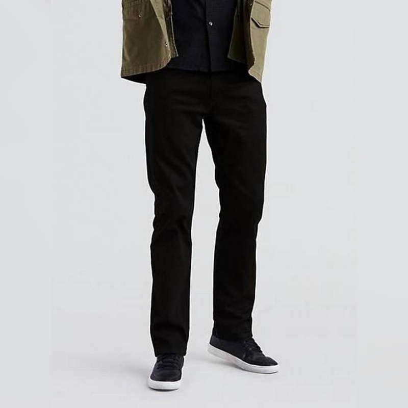 Straight Fit Jeans Black