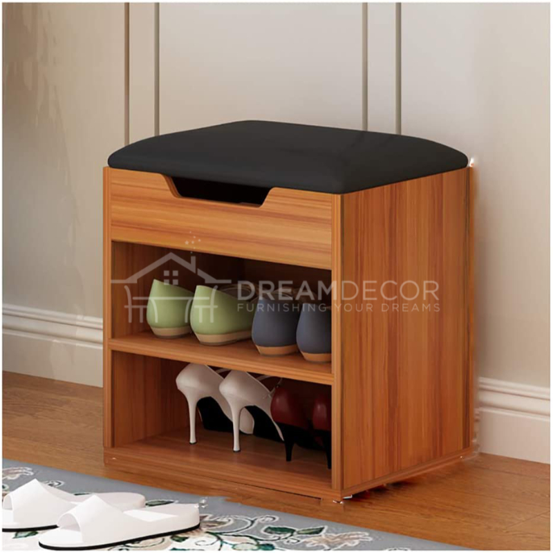 Smart Shoe Rack Organizer / Wooden Shoe Cabinet by DreamDecor