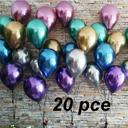  Matalic baloon multi color 20 pce