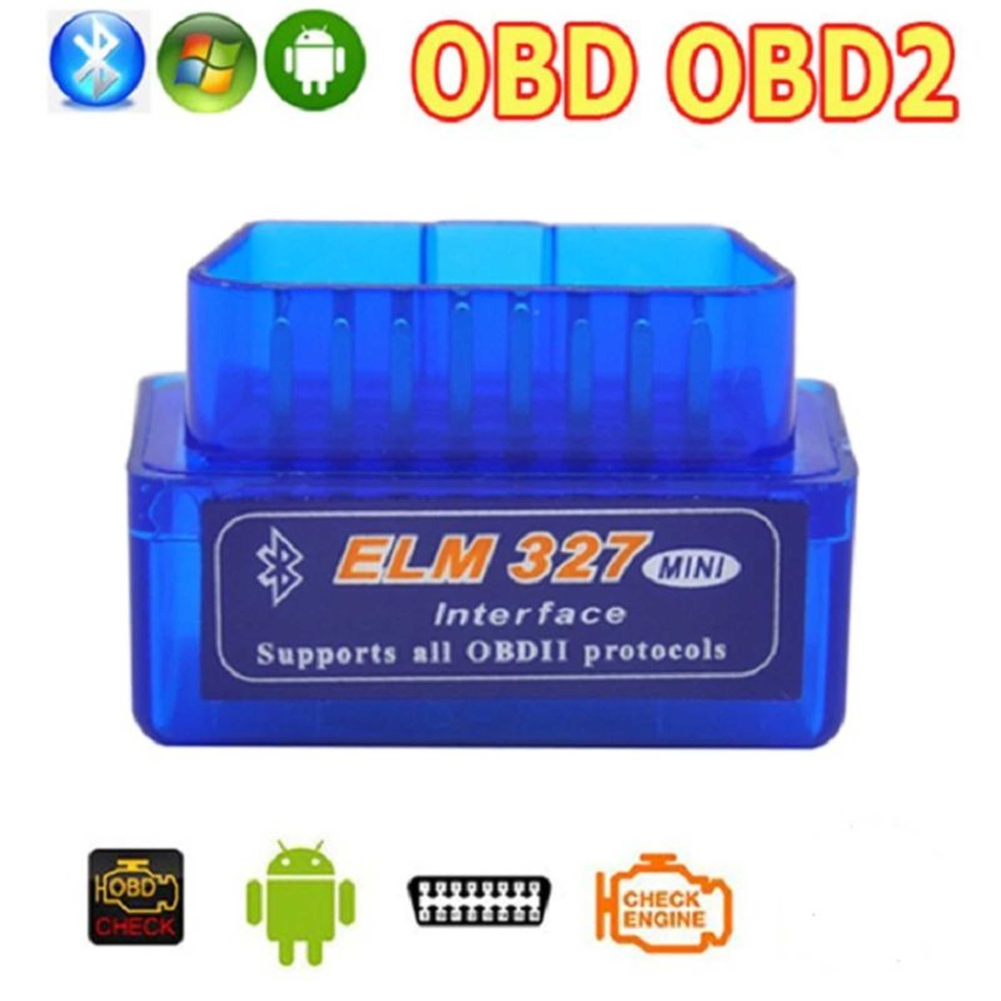 Super Mini ELM 327 Bluetooth V 2.1 OBD2 Diagnostic Scanner Tool