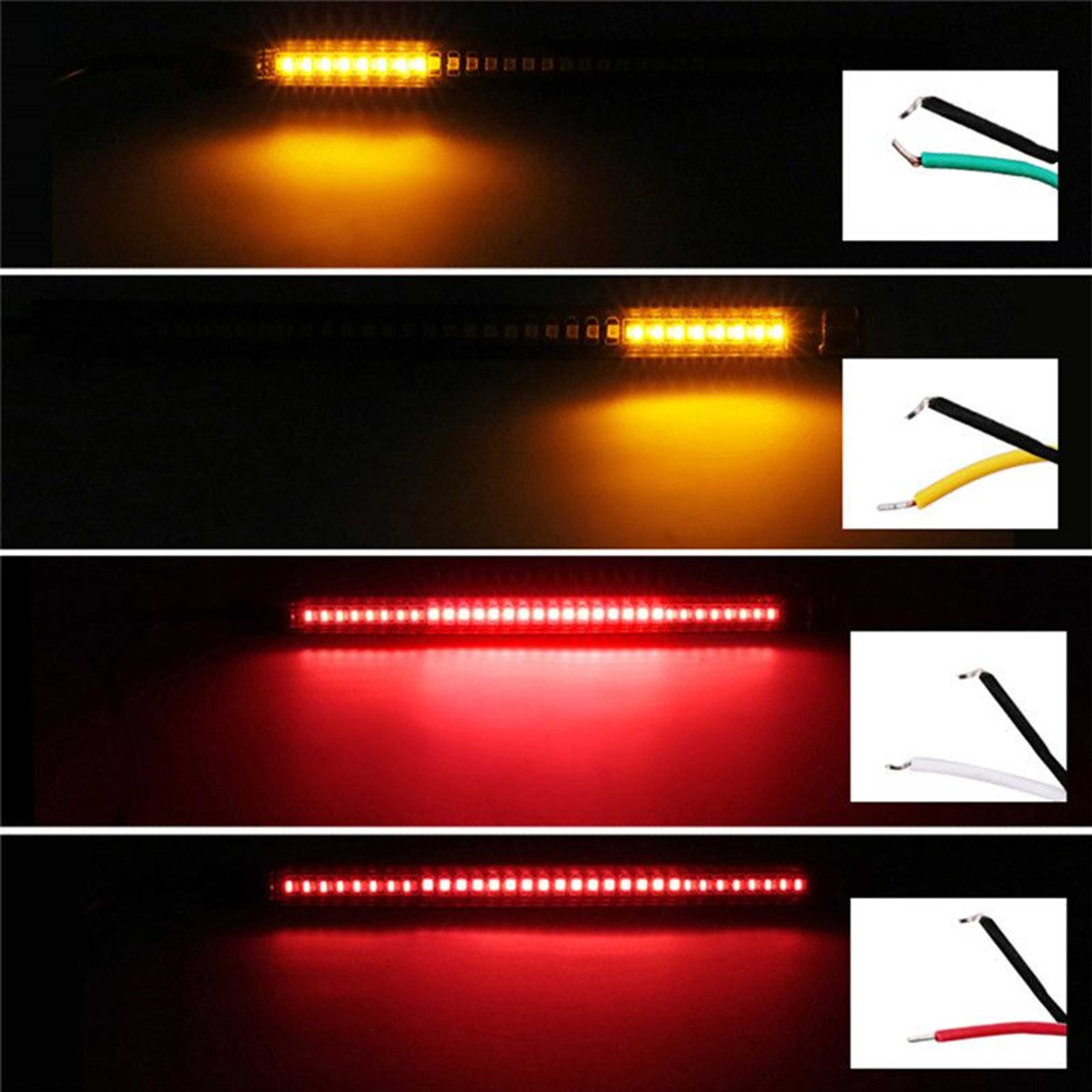 LED Lights Motorcycle Lights Brake Lights Turn Waterproof