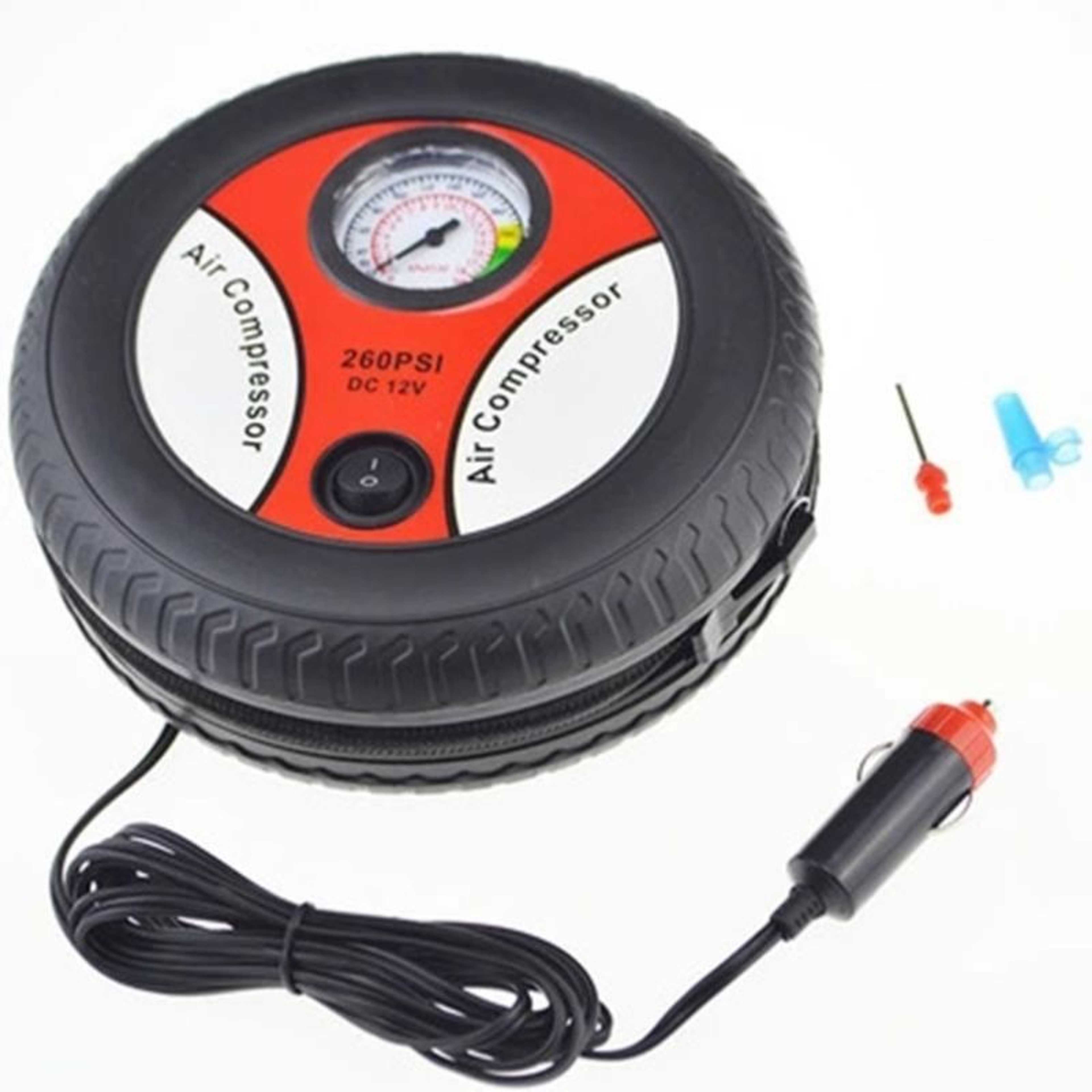 Car Mini Inflatable Pump Air Compressor Tire Design 12V