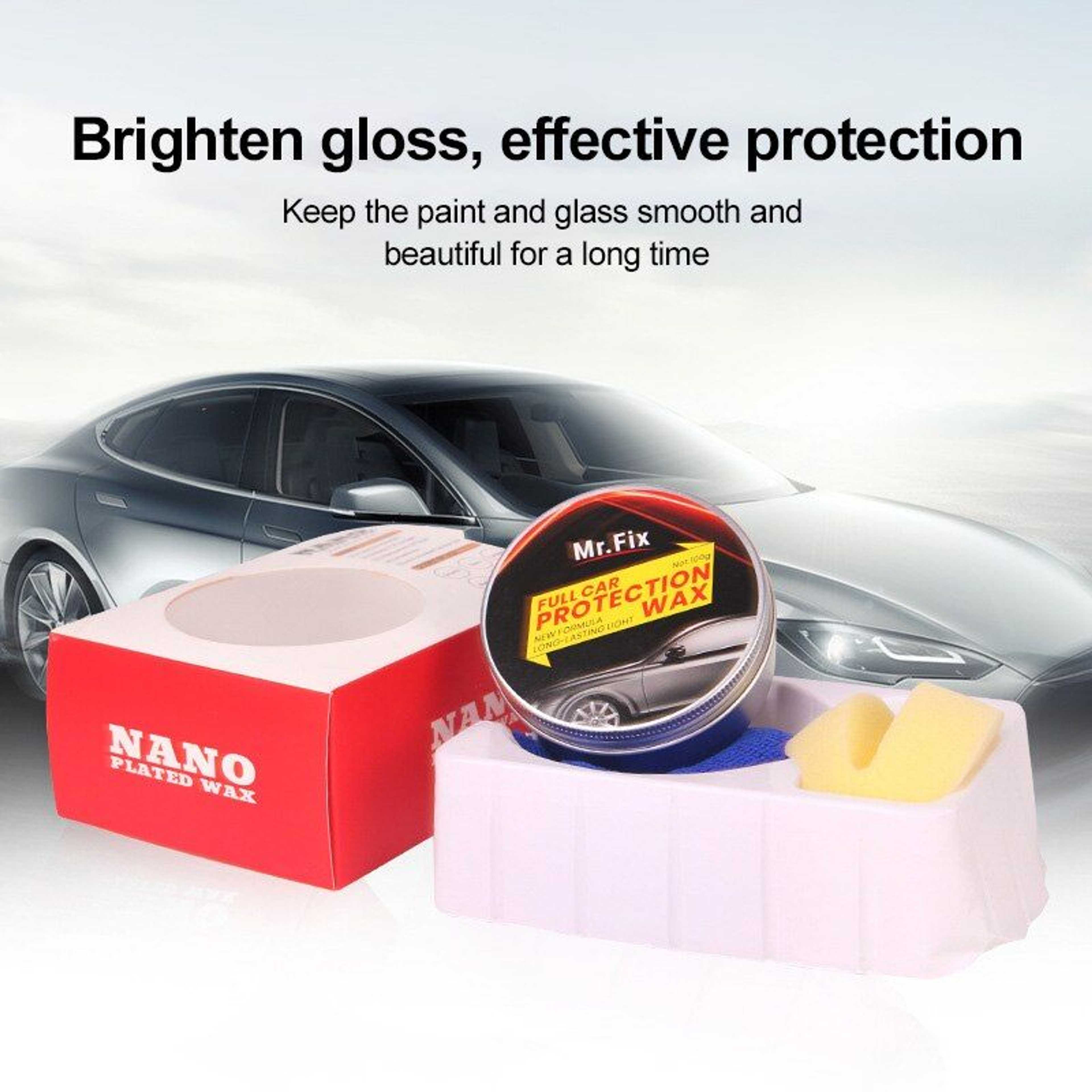 Car Wax Crystal Hard Wax Paint Care Scratch Repair Maintenance Wax