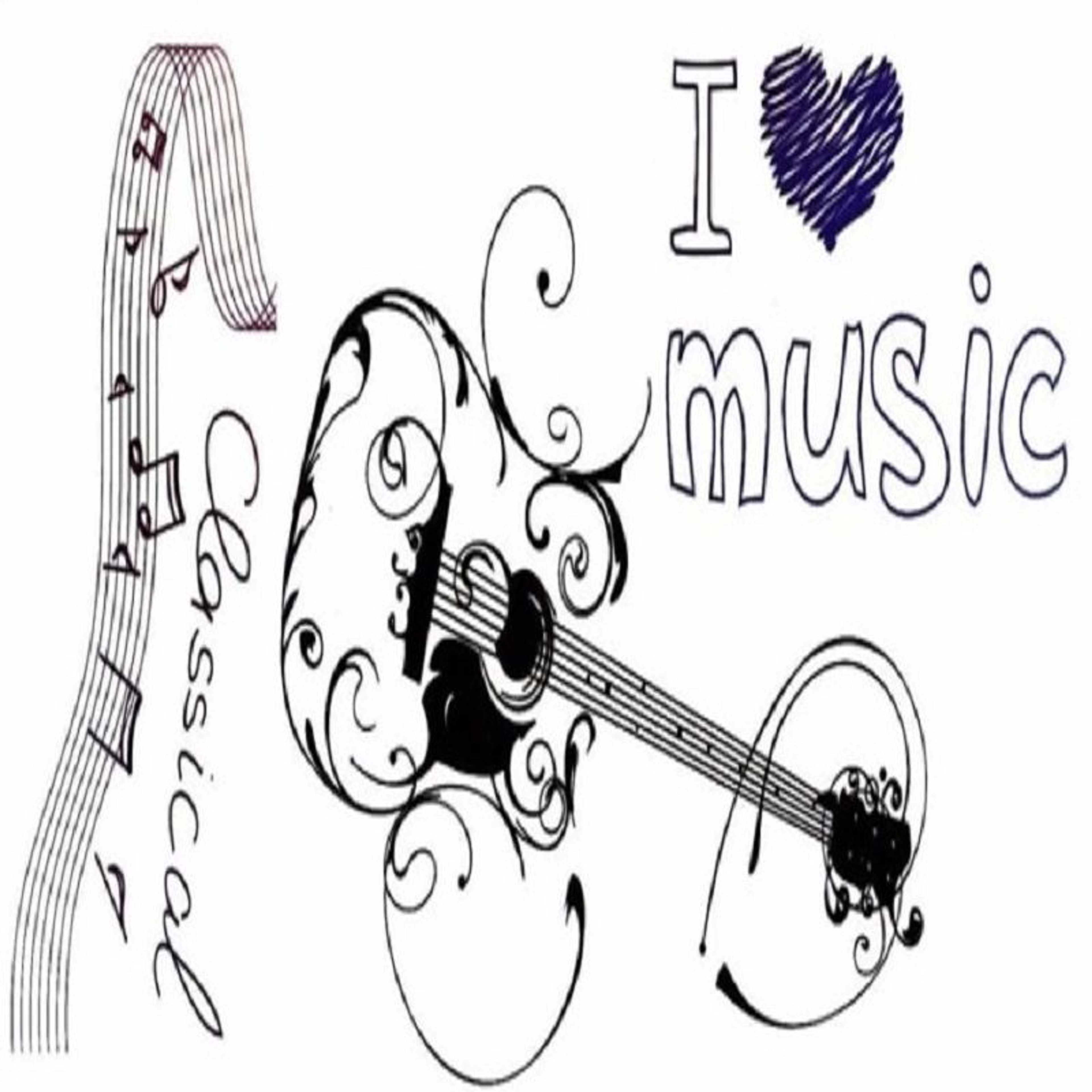 Temporary Tattoo Sticker New Style Guitar and Notes Water Proof Tattoo Body Tattoo