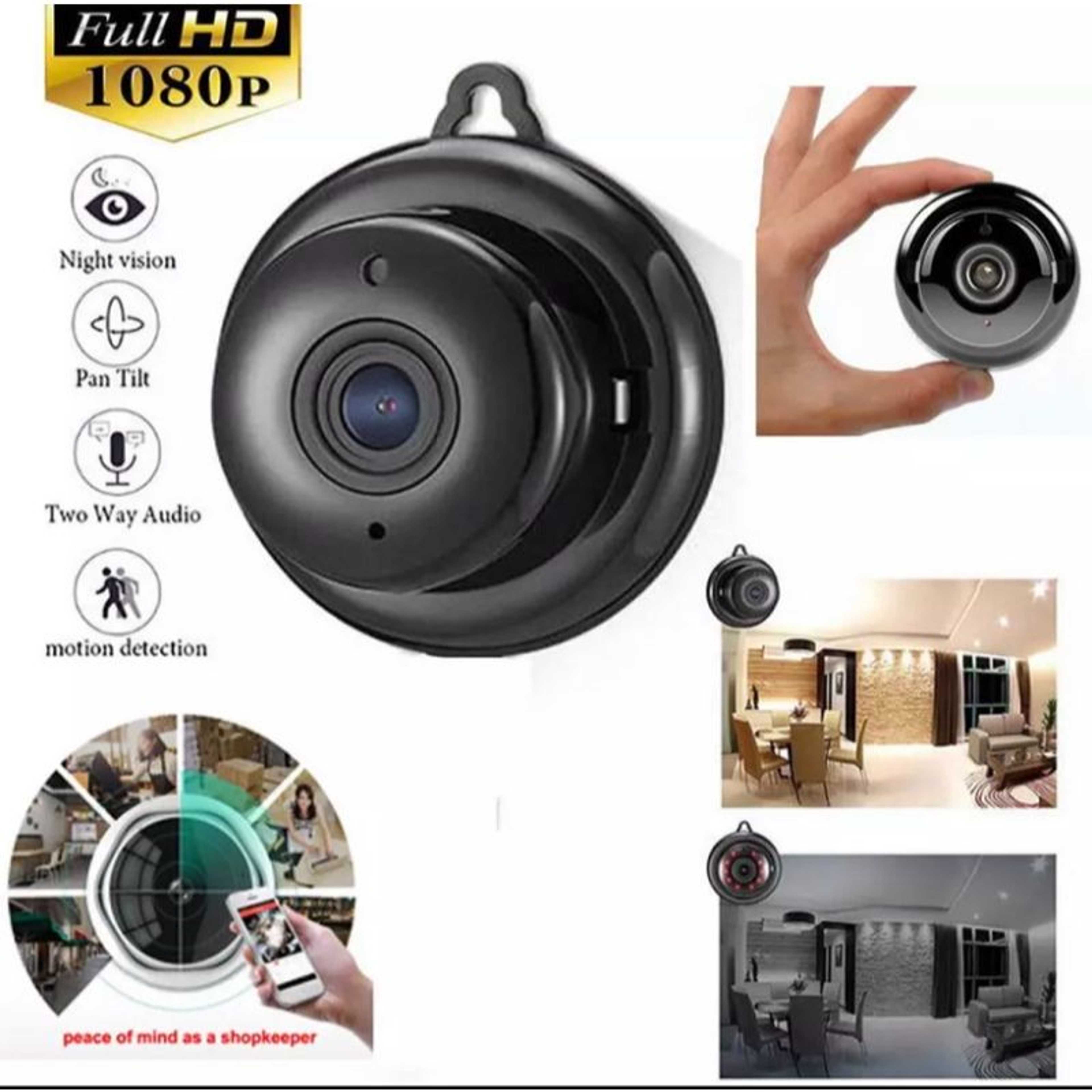 WIFI Home Security Monitoring Camera Mini Night Vision V380 HD 1080P