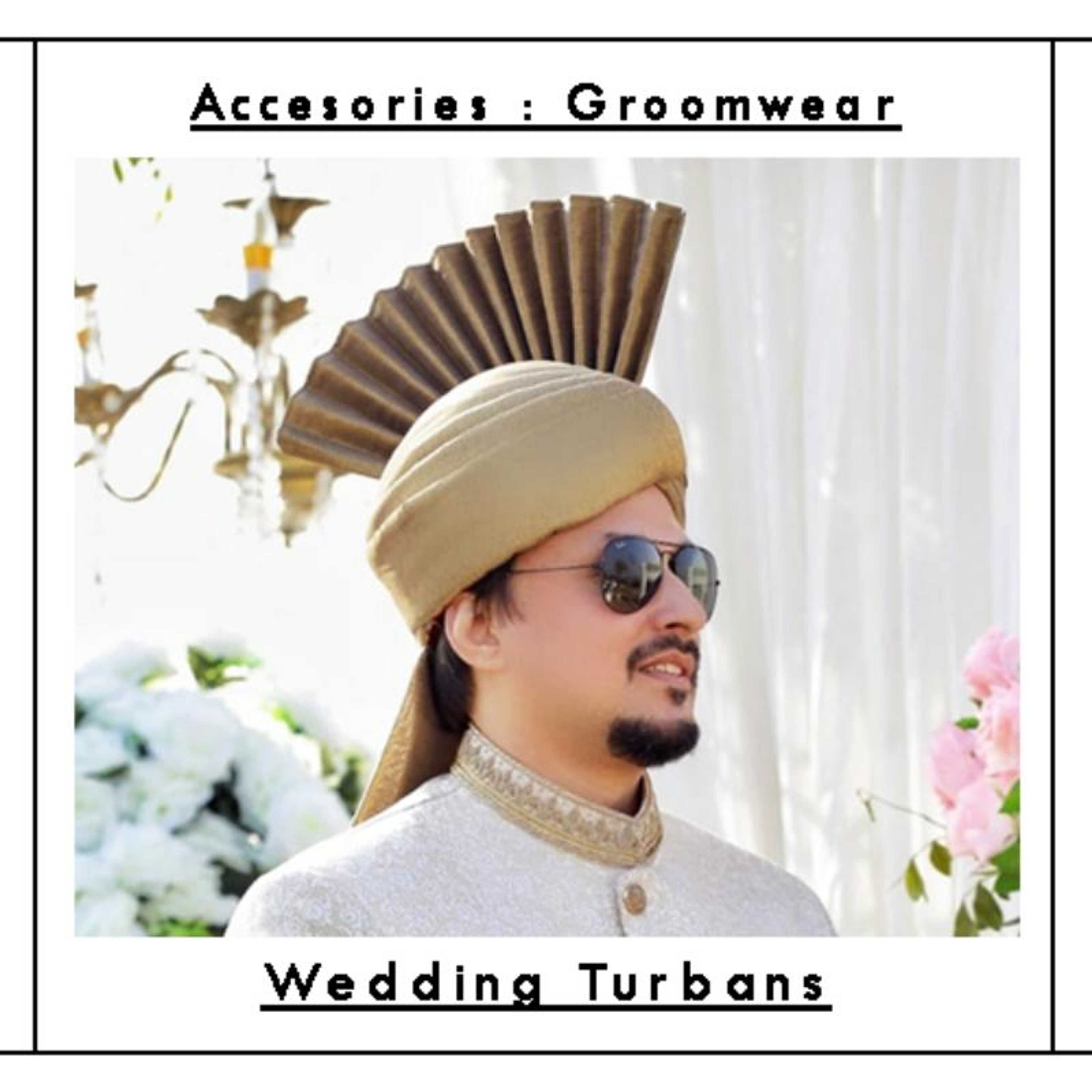 (AK – 008) Wedding Turbans - Groom Kulla
