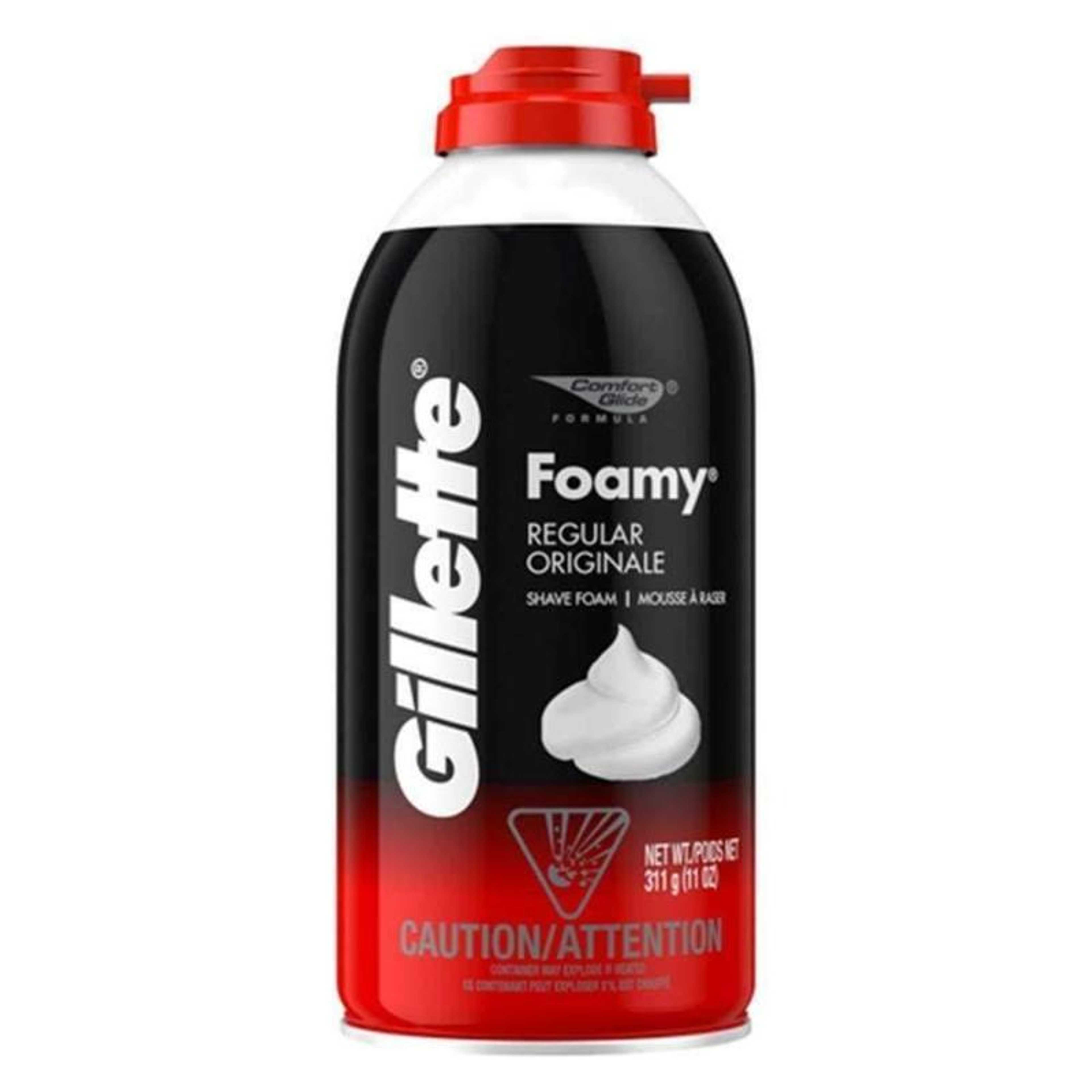 Gillett Foamy Shaving Foam Regular 311g