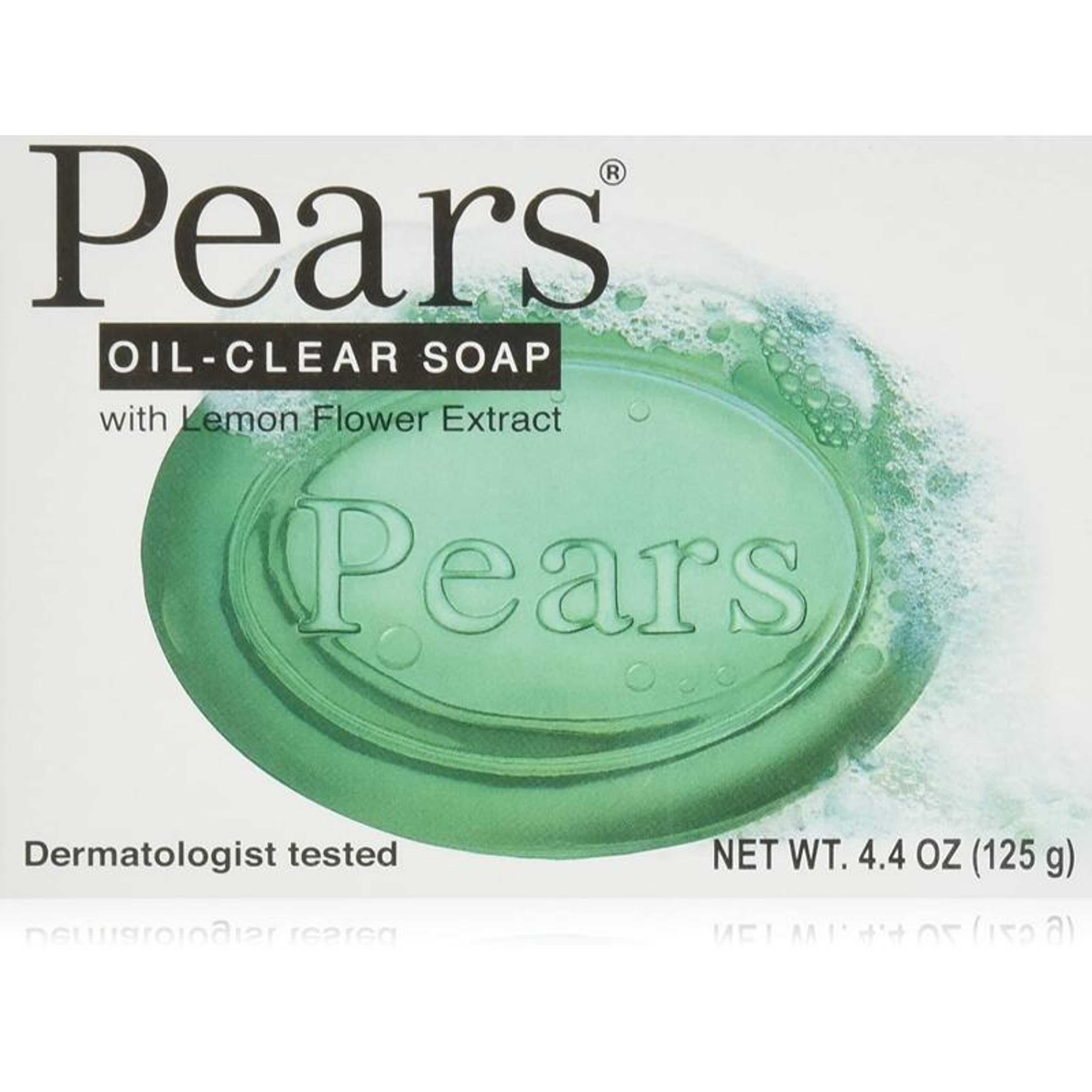 "Pears Soap Oil Clear With Lemon Flower Extract 125g "
