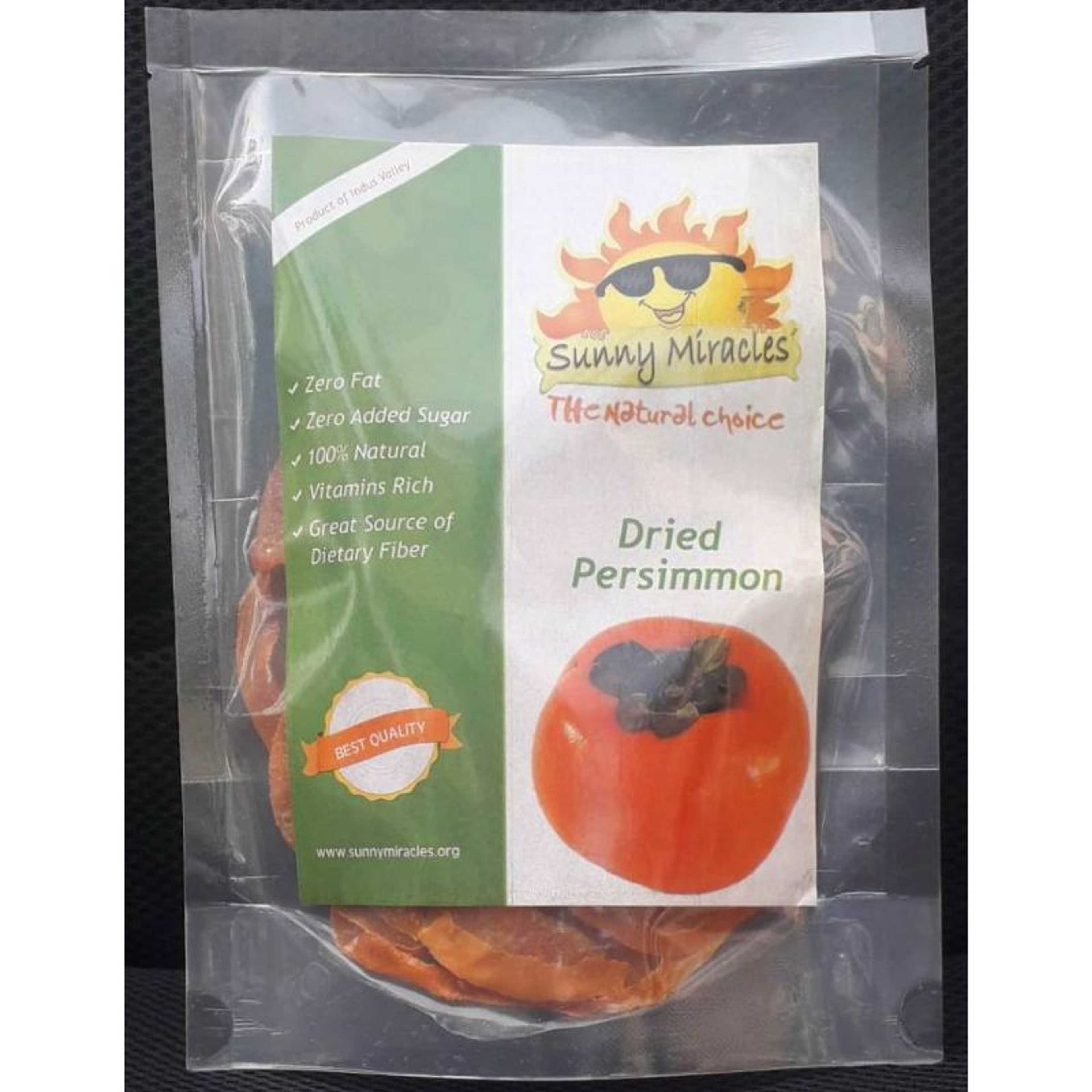 Sunny Miracles Natural Dried Persimmons 100 grams