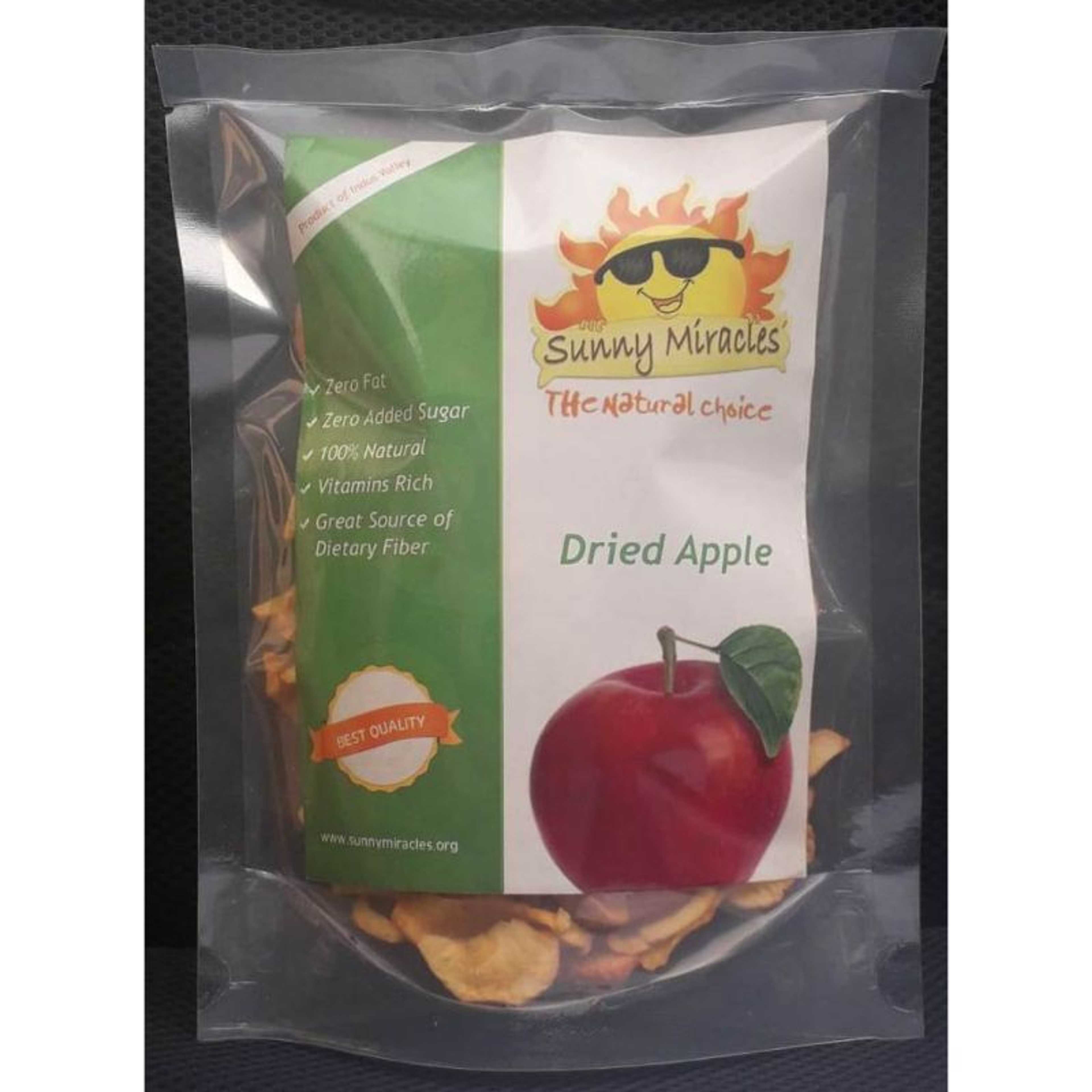 Sunny Miracles Dried Apples sliced 100 grams