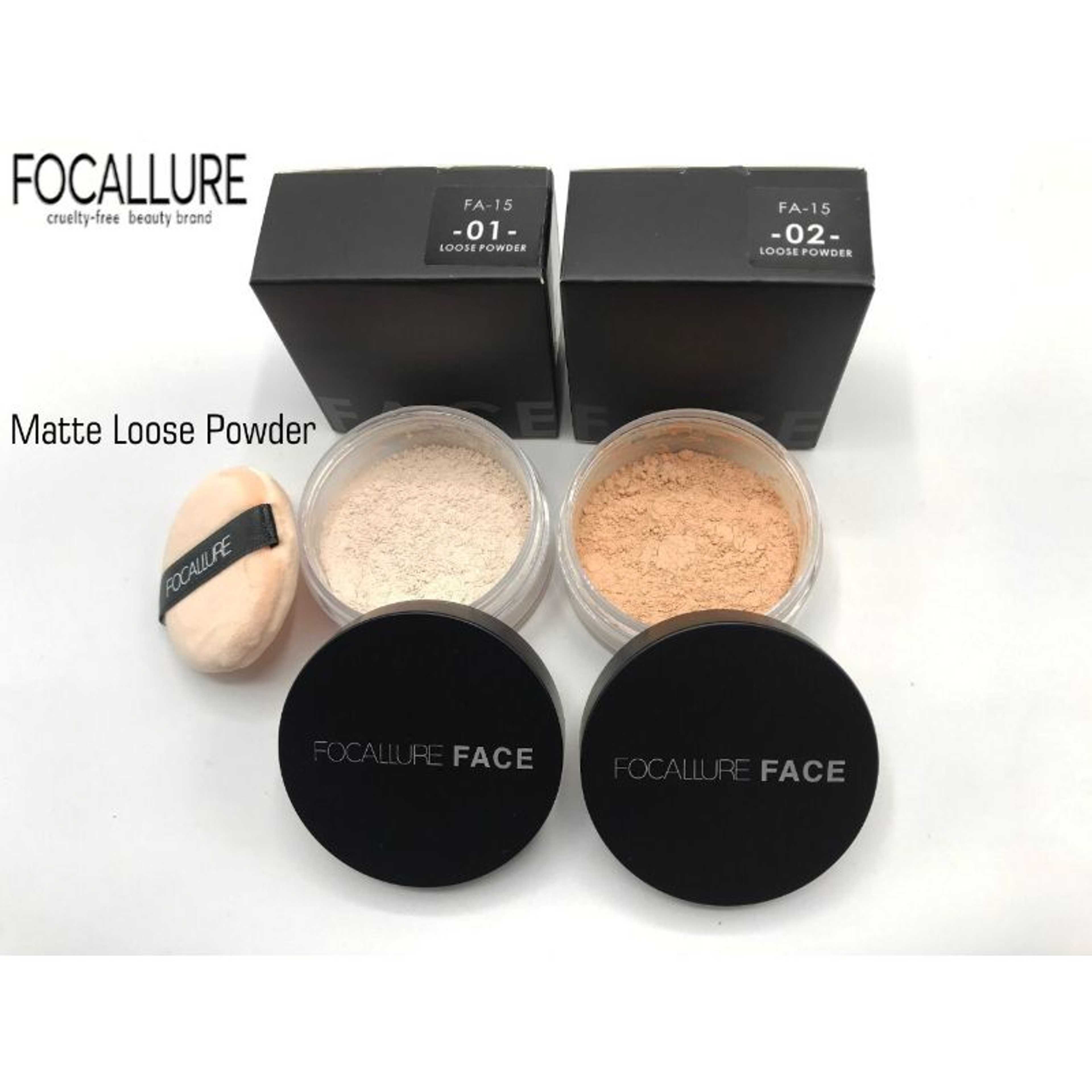 Focallure Matte Loose Powder/ Setting Powder - Shade 01