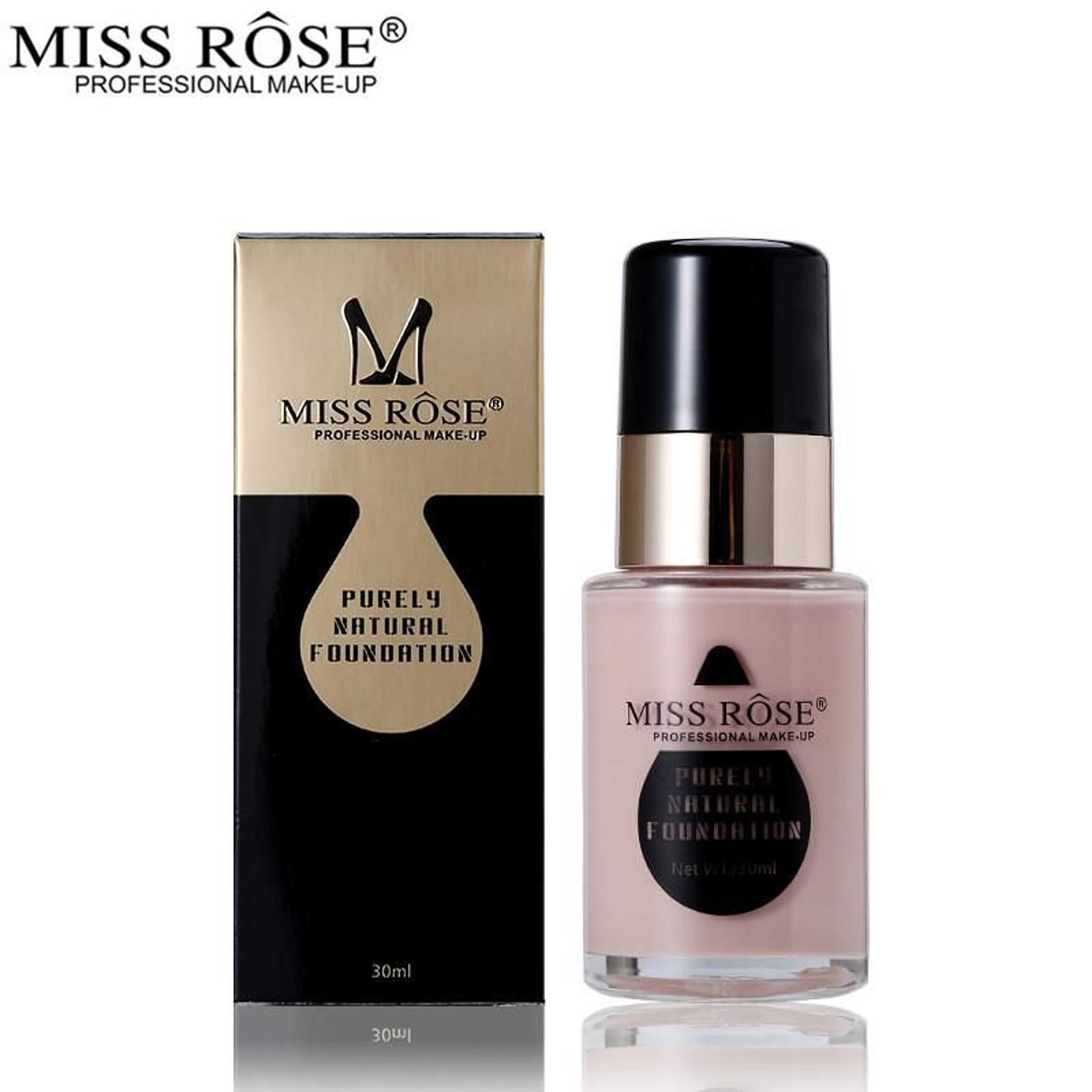 Miss Rose Purely Natural Foundation Makeup