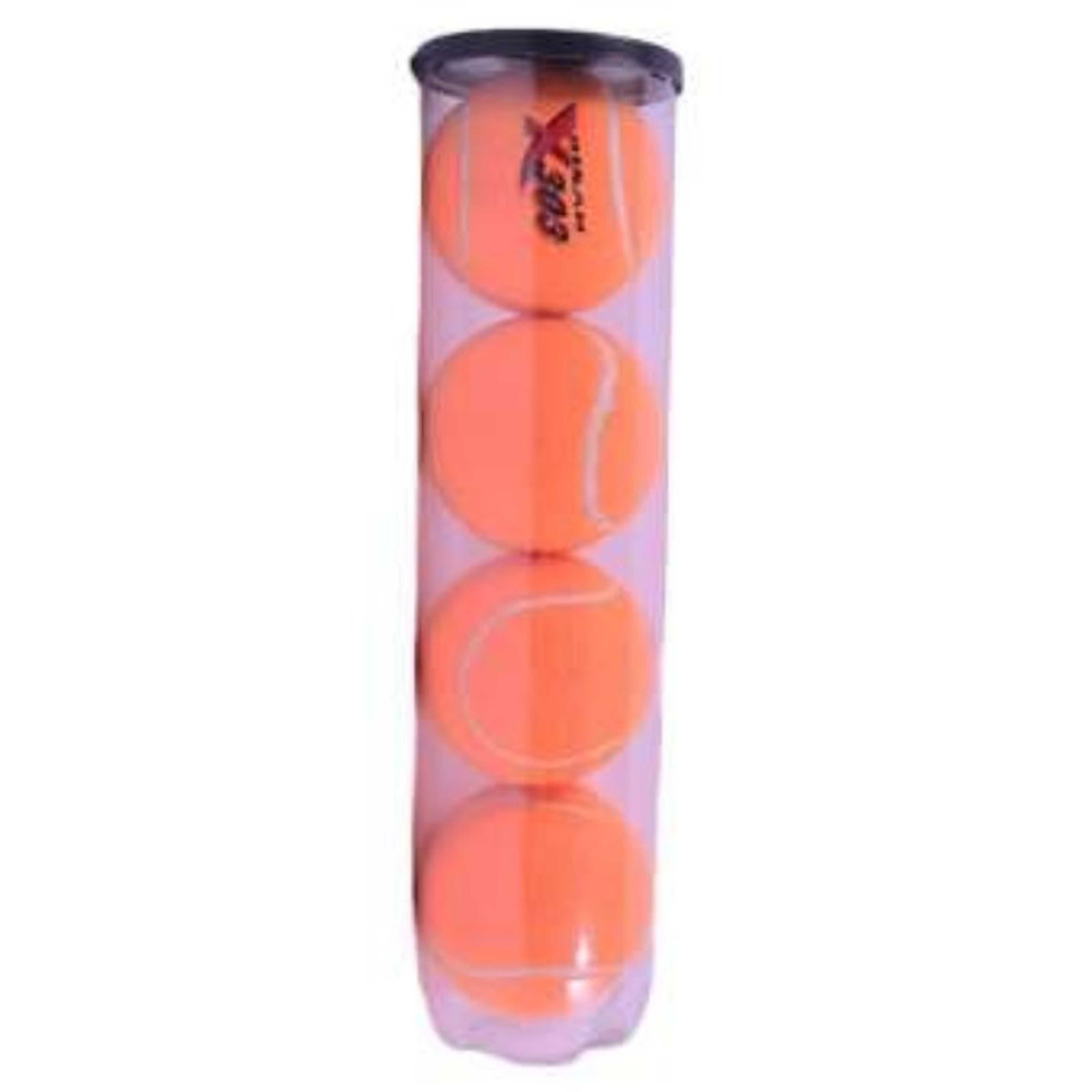 Pack of 4 - 303 Tennis Balls - Orange
