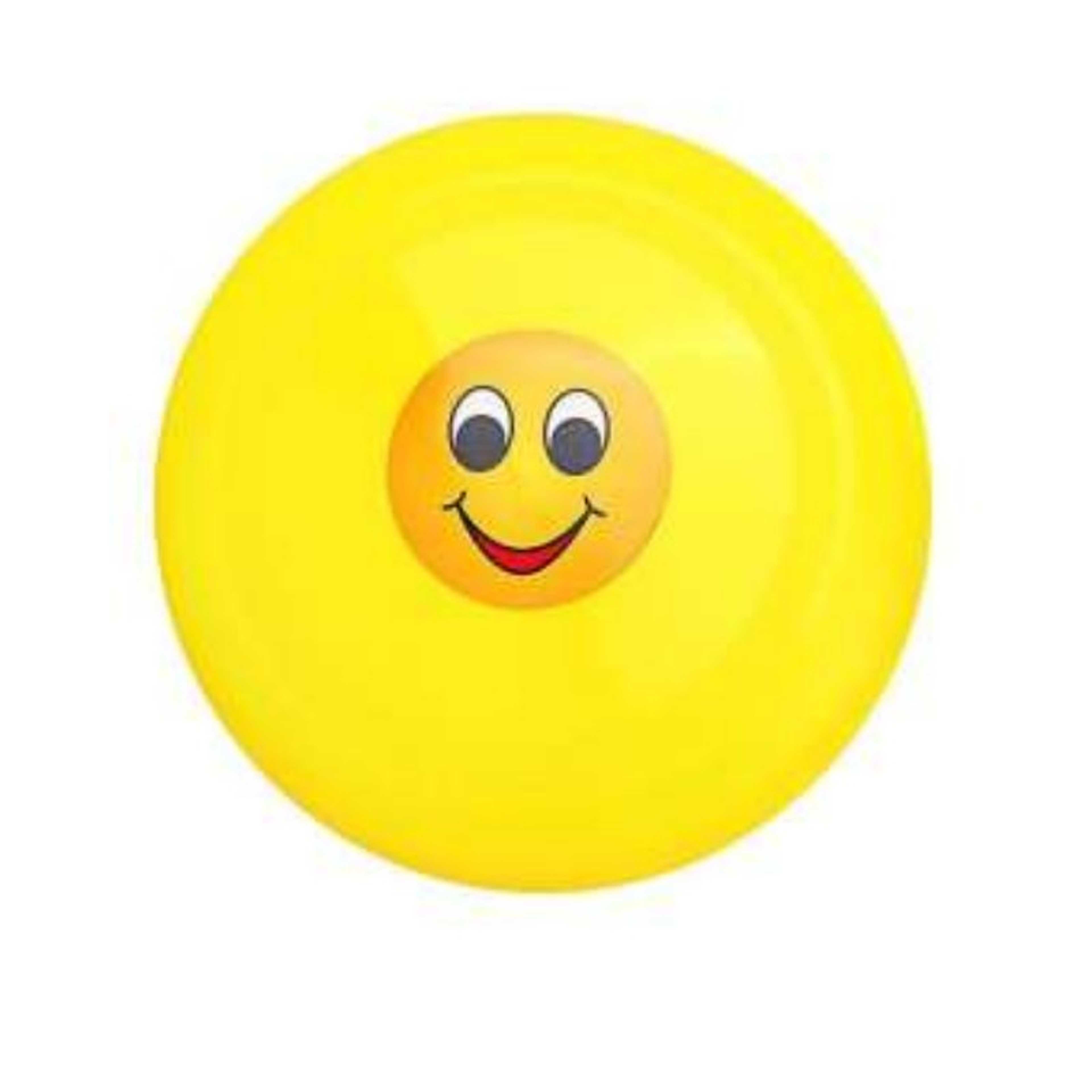Playing Frisbie Disc - Yellow