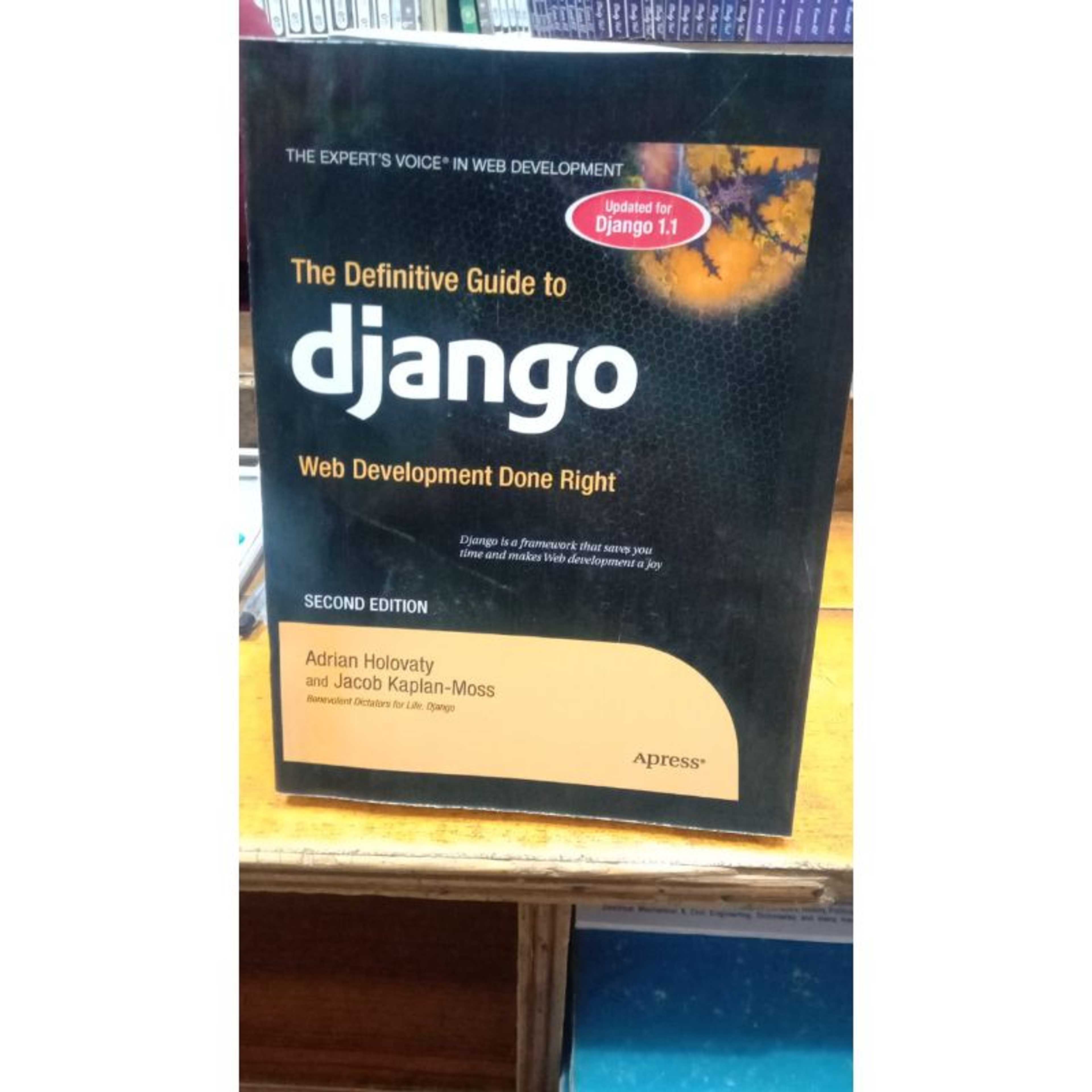 the definitive guide to django web development done right second edition adrian holovaty