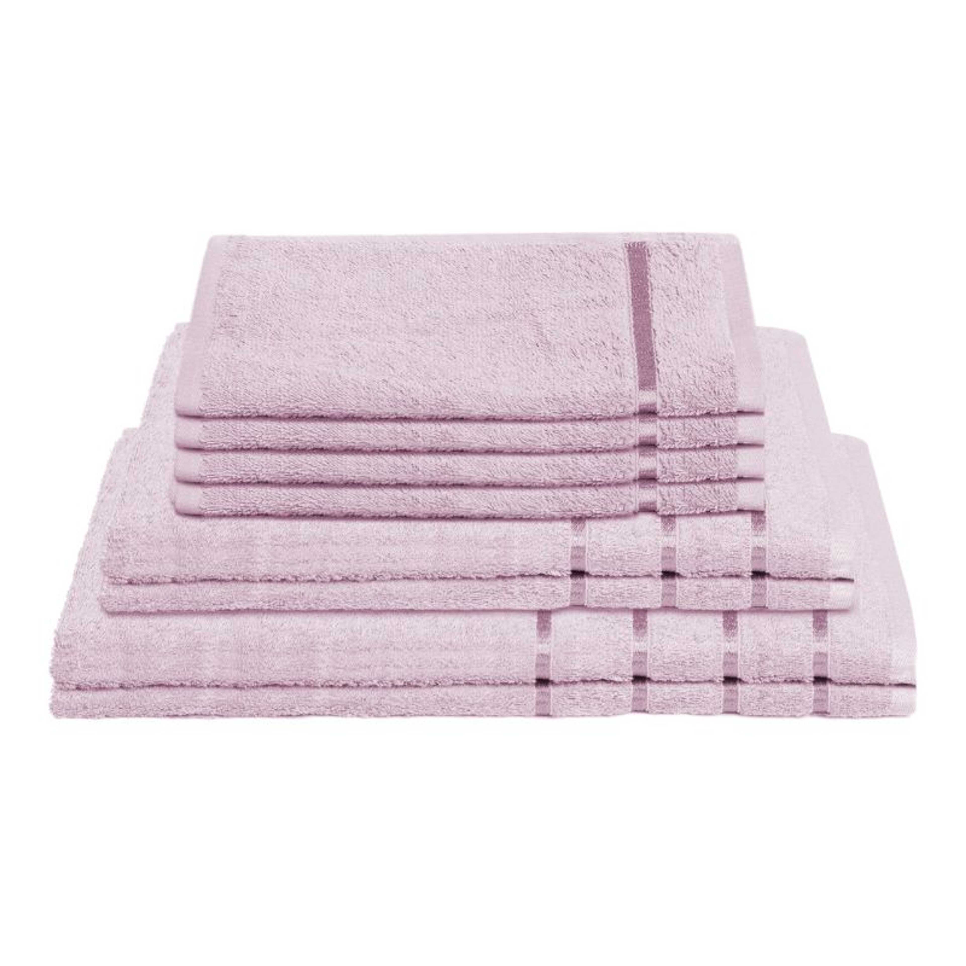 ( Pack Of 6)Baby Pink Premium Towel