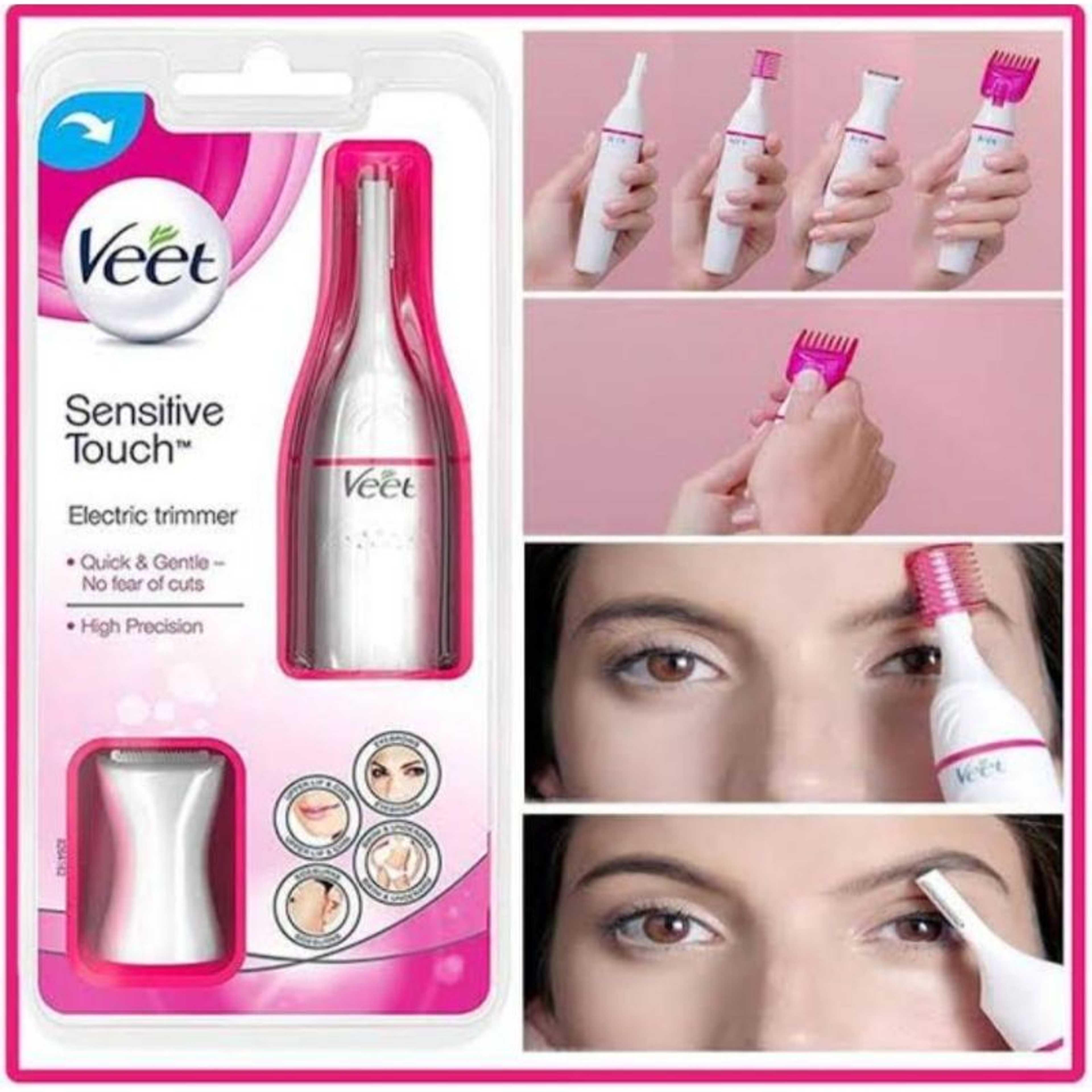 Veet Sensitive Touch Bikini Hair Remover Eyebrow Shaper Shaver Trimmer Epilator.