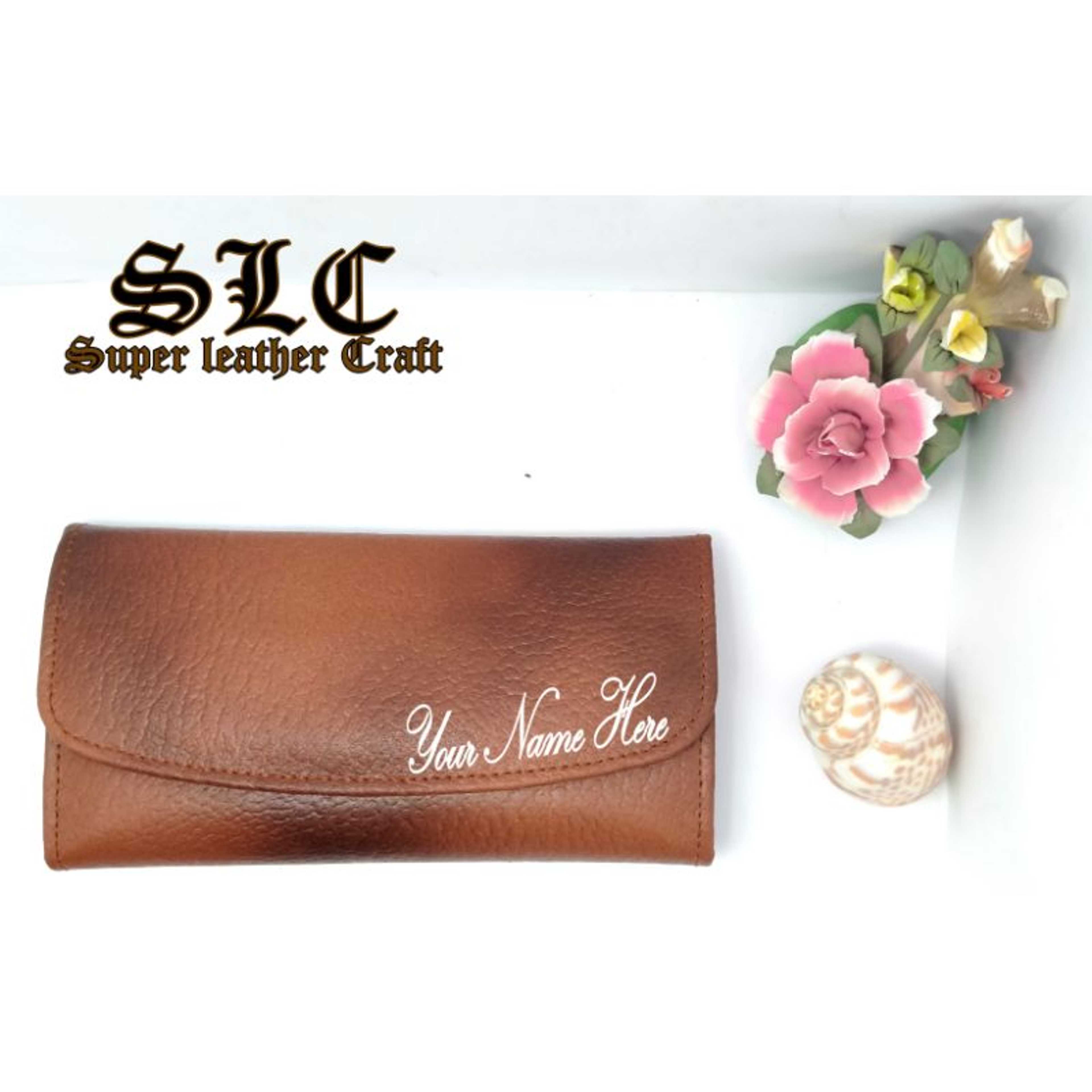 3 Fold Leather Wallet\Clutch For Ladies